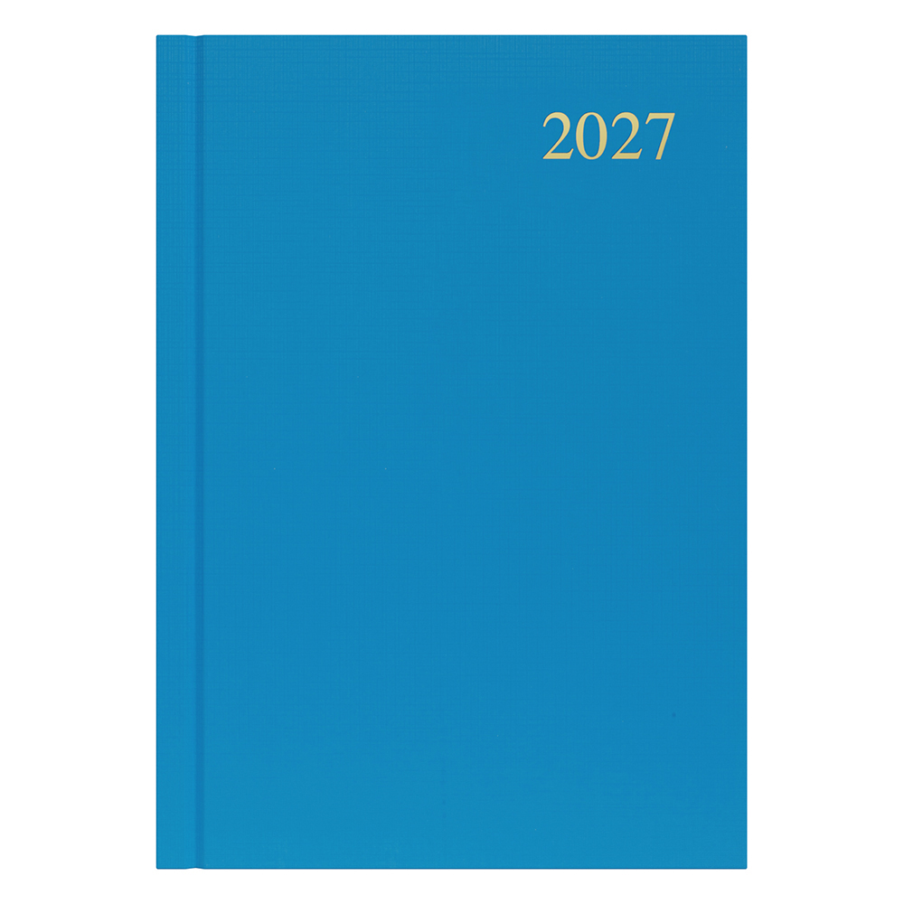 DIARY 2027 COLLINS ESSENTIAL A5 ESSA51.57 DTP LIGHT BLUE