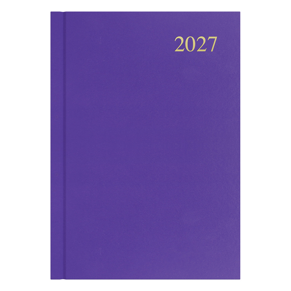 DIARY 2027 COLLINS ESSENTIAL A5 ESSA51.55 DTP PURPLE