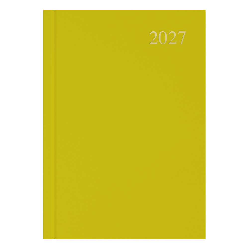 DIARY 2027 COLLINS ESSENTIAL A5 ESSA51.45 DTP YELLOW