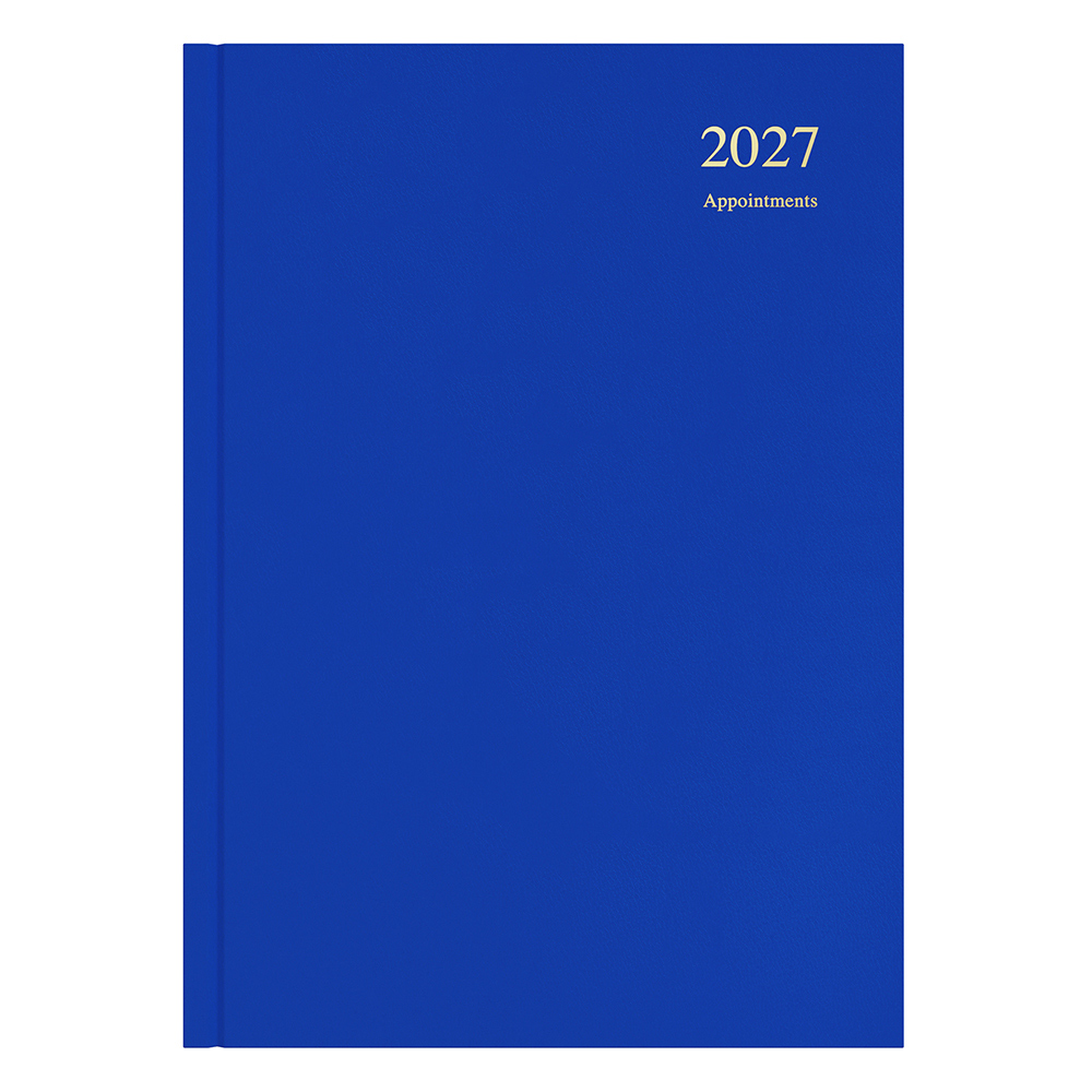 DIARY 2027 COLLINS ESSENTIAL APPT A4 ESSA41A.60 DTP BLUE