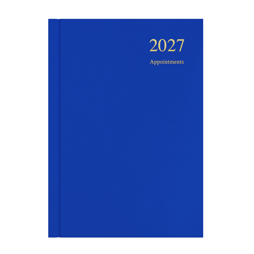 DIARY 2027 COLLINS ESSENTIAL APPT A5 ESSA51A.60 DTP BLUE