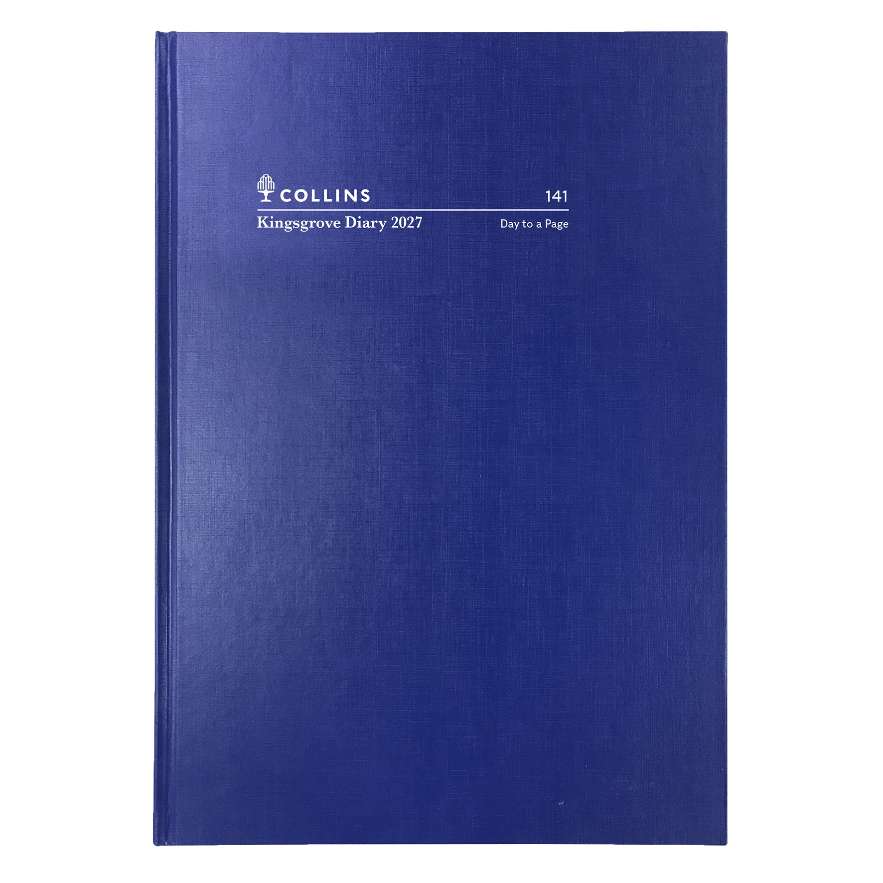 DIARY 2027 COLLINS KINGSGROVE A4 141.P59 DTP BLUE