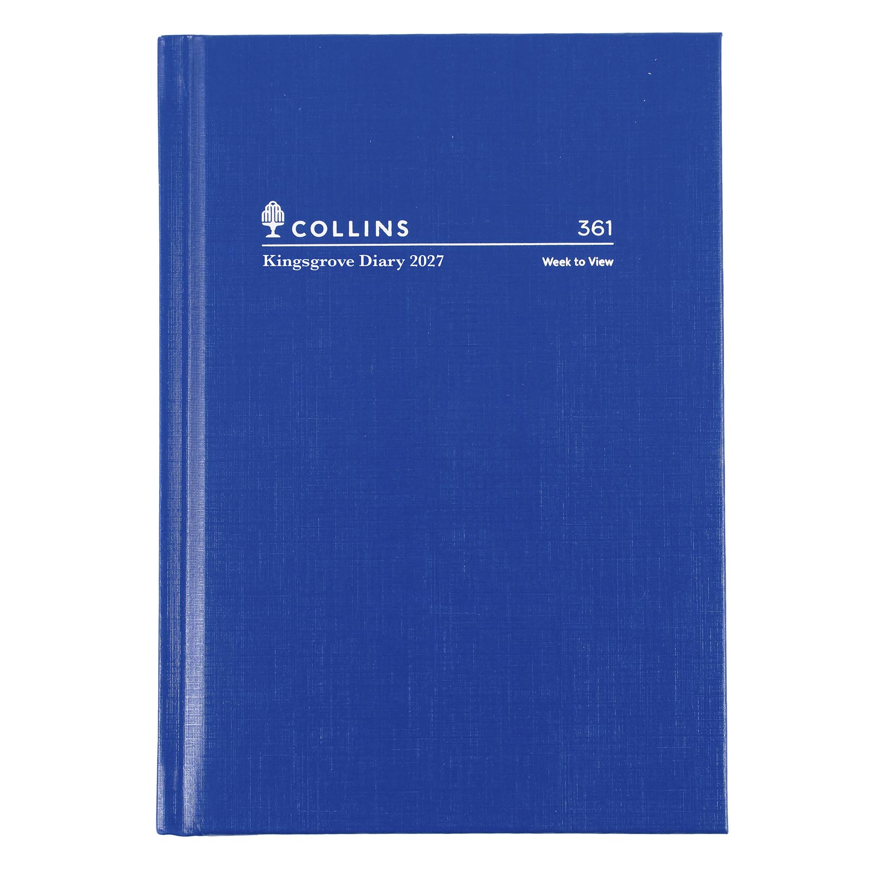 DIARY 2027 COLLINS KINGSGROVE A6 361.P59 WTV BLUE