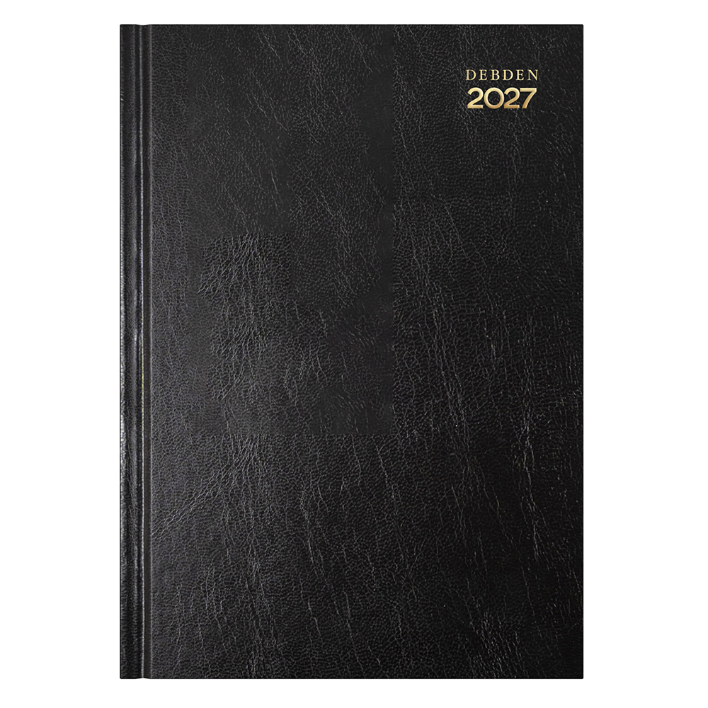 DIARY 2027 DEBDEN KYOTO A5 3301.P99 DTP BLACK