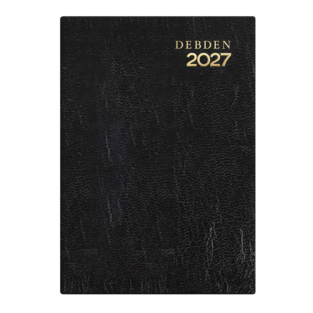 DIARY 2027 DEBDEN KYOTO A7 3133.P99 DTP BLACK