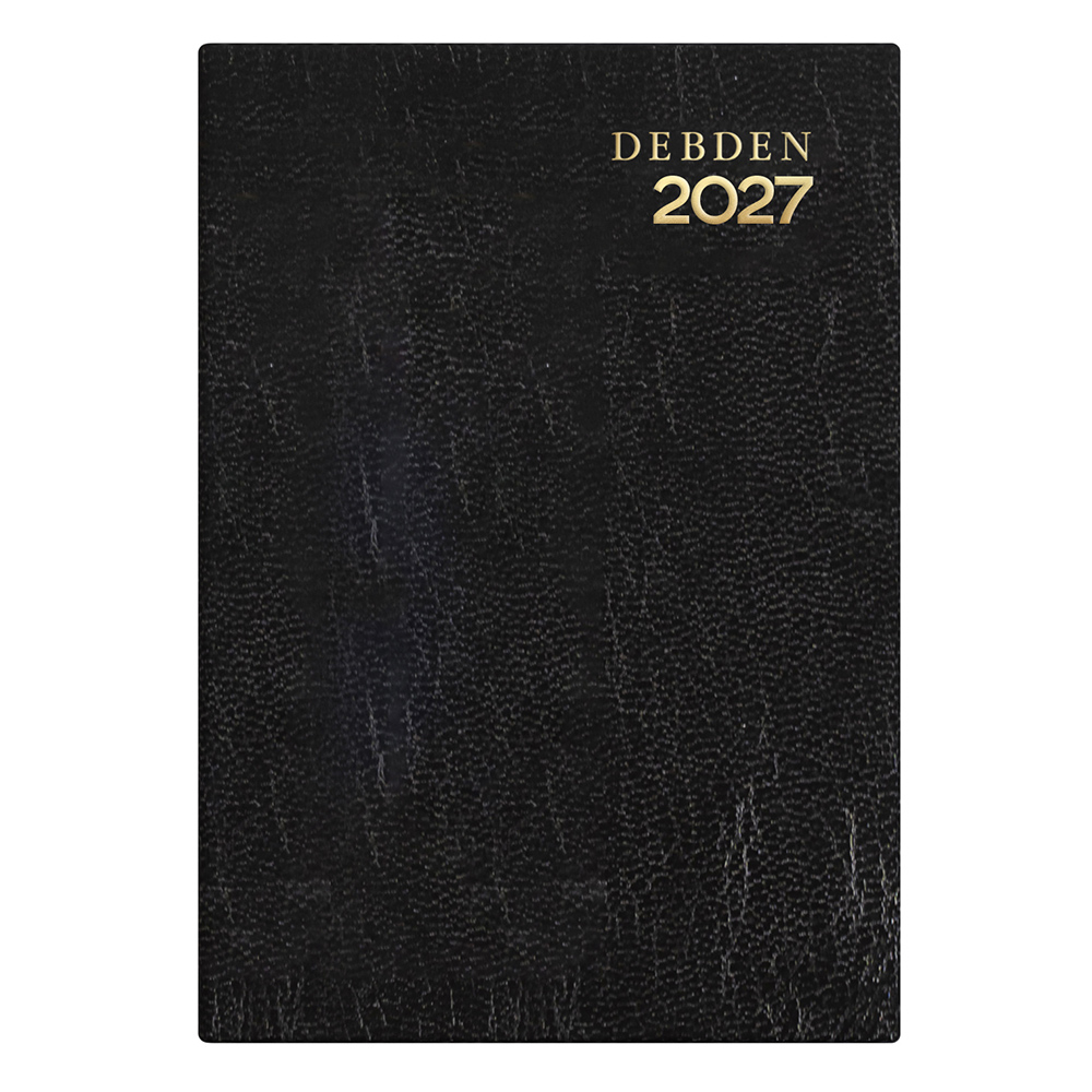 DIARY 2027 DEBDEN KYOTO A7 3333.P99 WTV BLACK