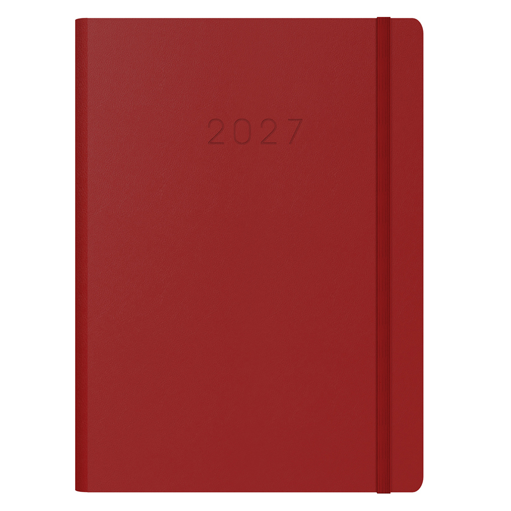 DIARY 2027 COLLINS LEGACY A5 CL53.15 WTV RED