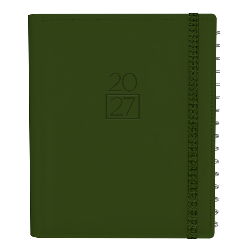 DIARY 2027 COLLINS PLAN + NOTE A5 PNP85.U52 PRO WTV GREEN