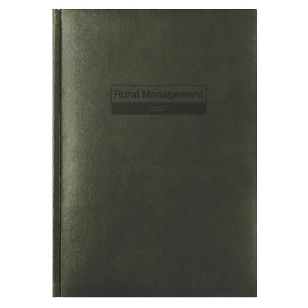 DIARY 2027 COLLINS RURAL A4 MANAGEMENT 2DTP GREEN