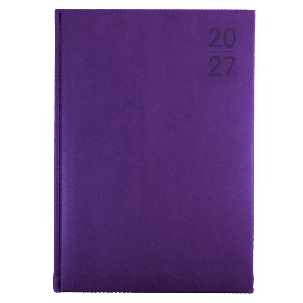 DIARY 2027 DEBDEN SILHOUETTE A4 S4100.P55 DTP PURPLE