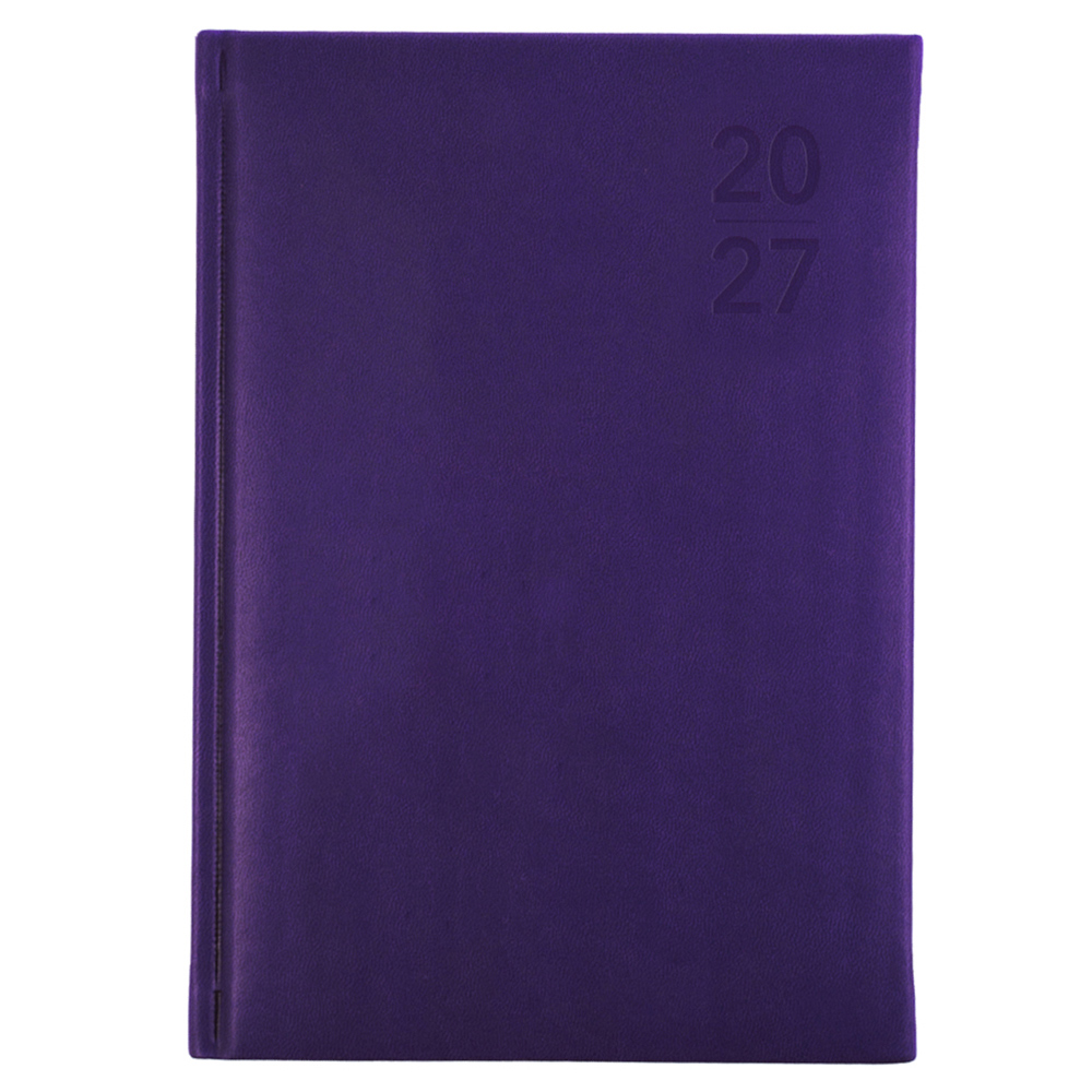 DIARY 2027 DEBDEN SILHOUETTE A5 S5100.P55 DTP PURPLE