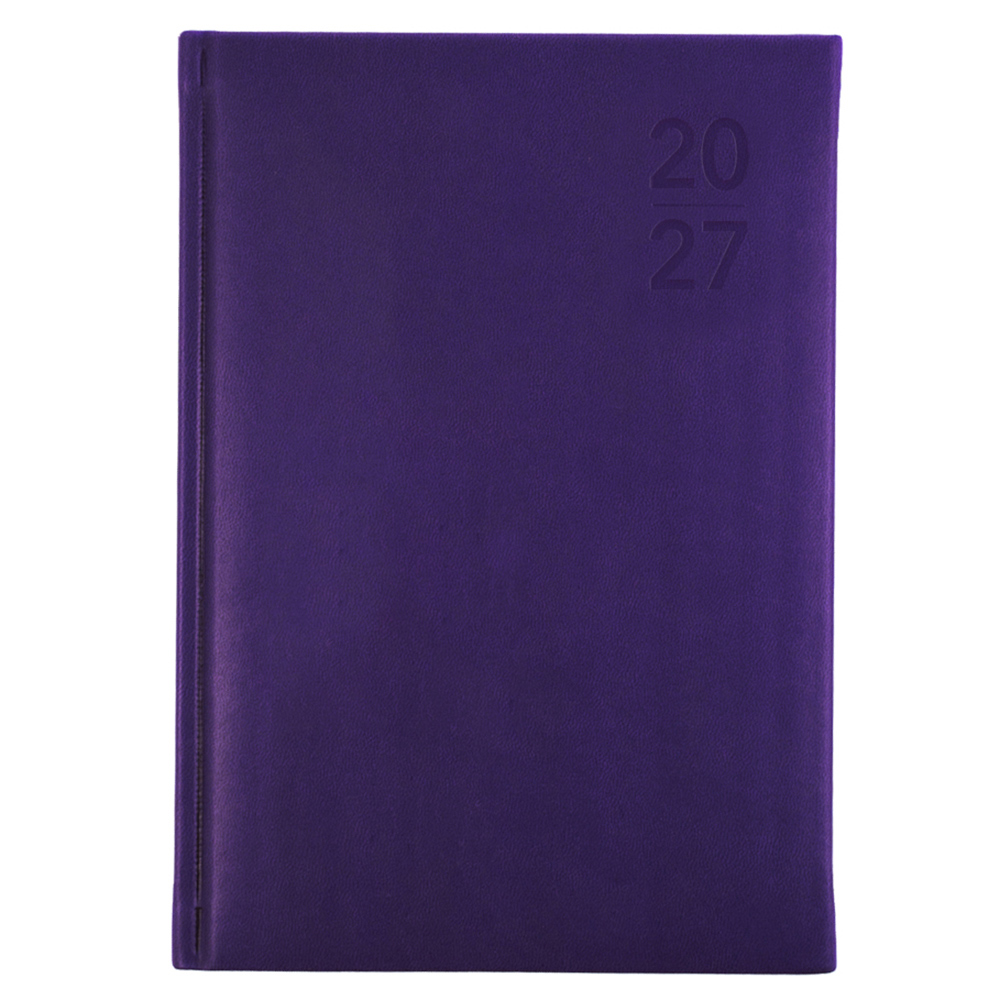 DIARY 2027 DEBDEN SILHOUETTE A5 S5700.P55 WTV PURPLE