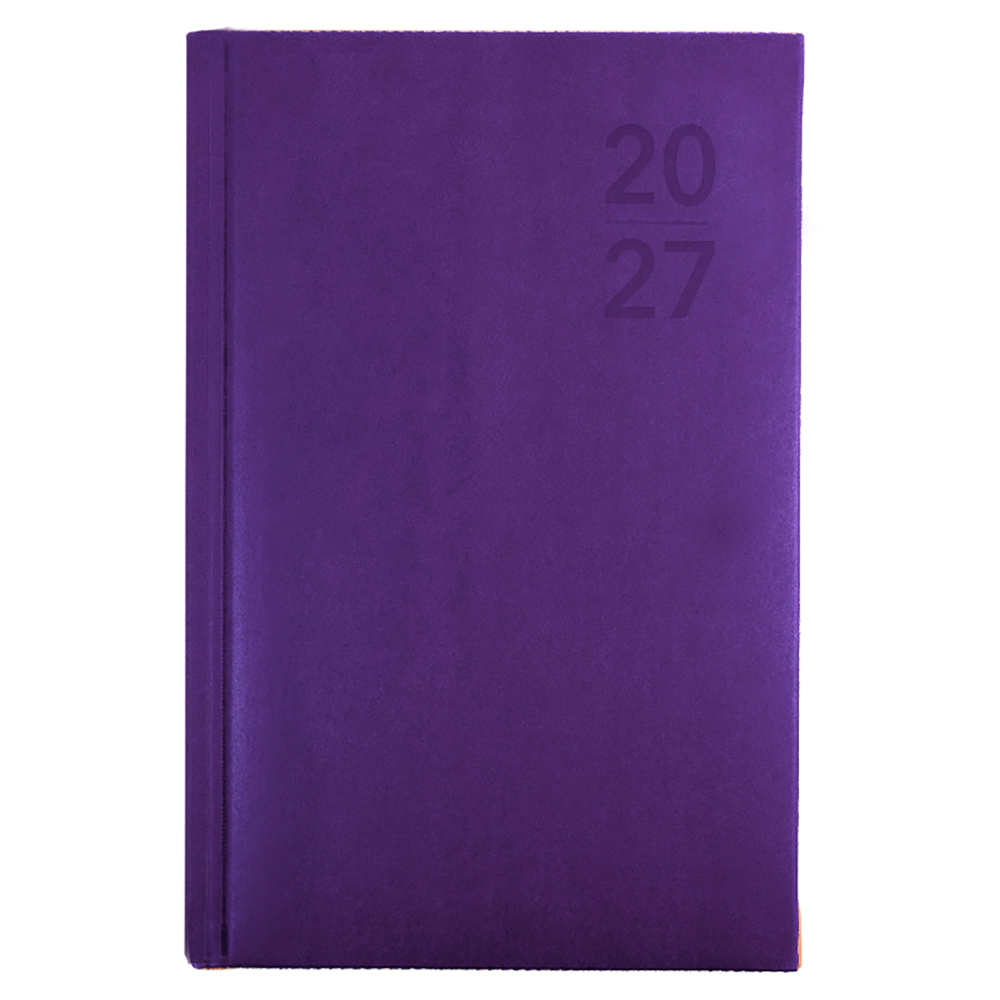 DIARY 2027 DEBDEN SILHOUETTE B7R S6700.P55 WTV PURPLE