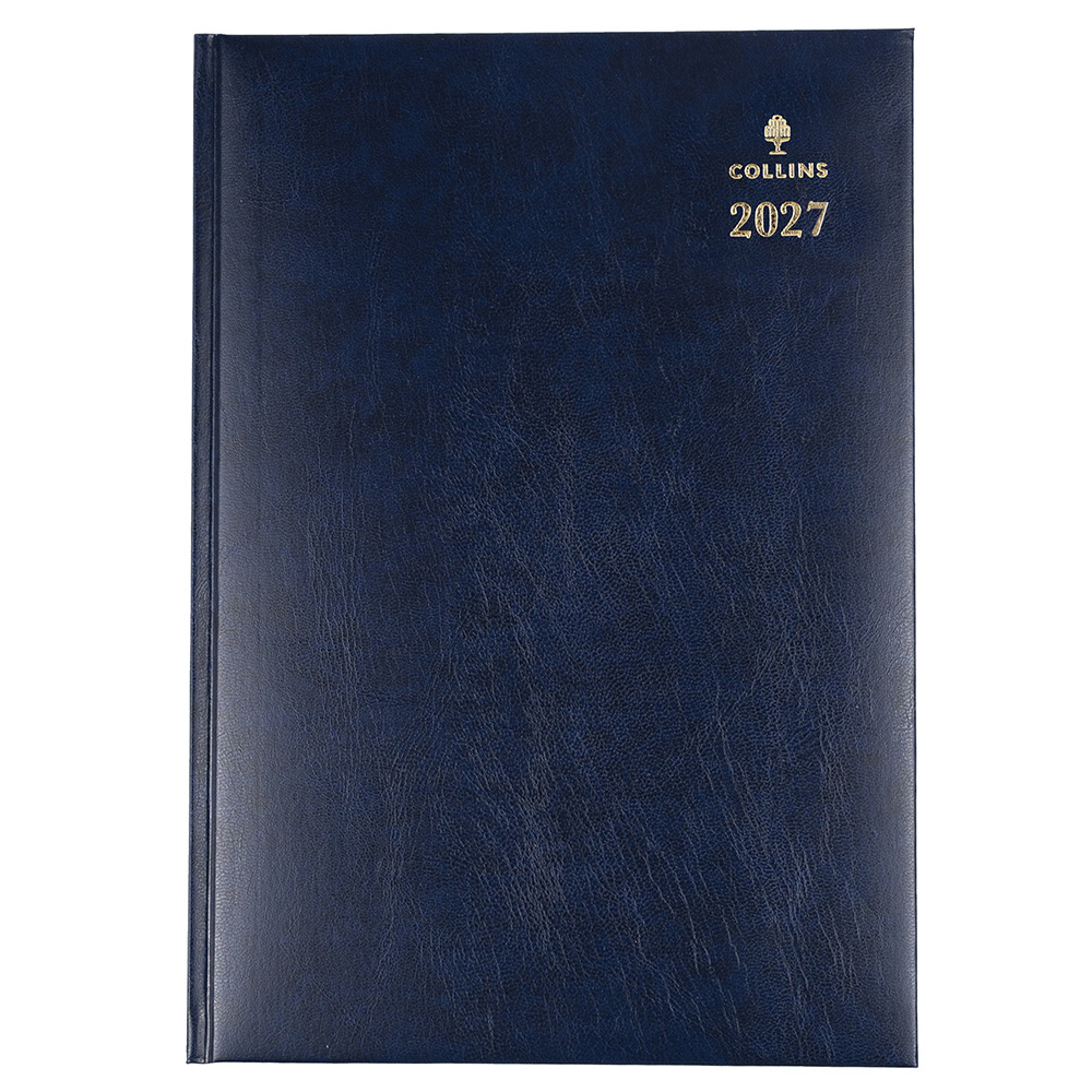 DIARY 2027 COLLINS STERLING A4 344.P59 WTV NAVY