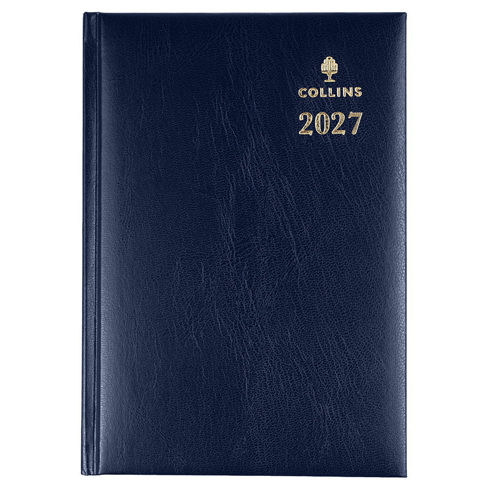 DIARY 2027 COLLINS STERLING A5 384.P59 WTV BLUE