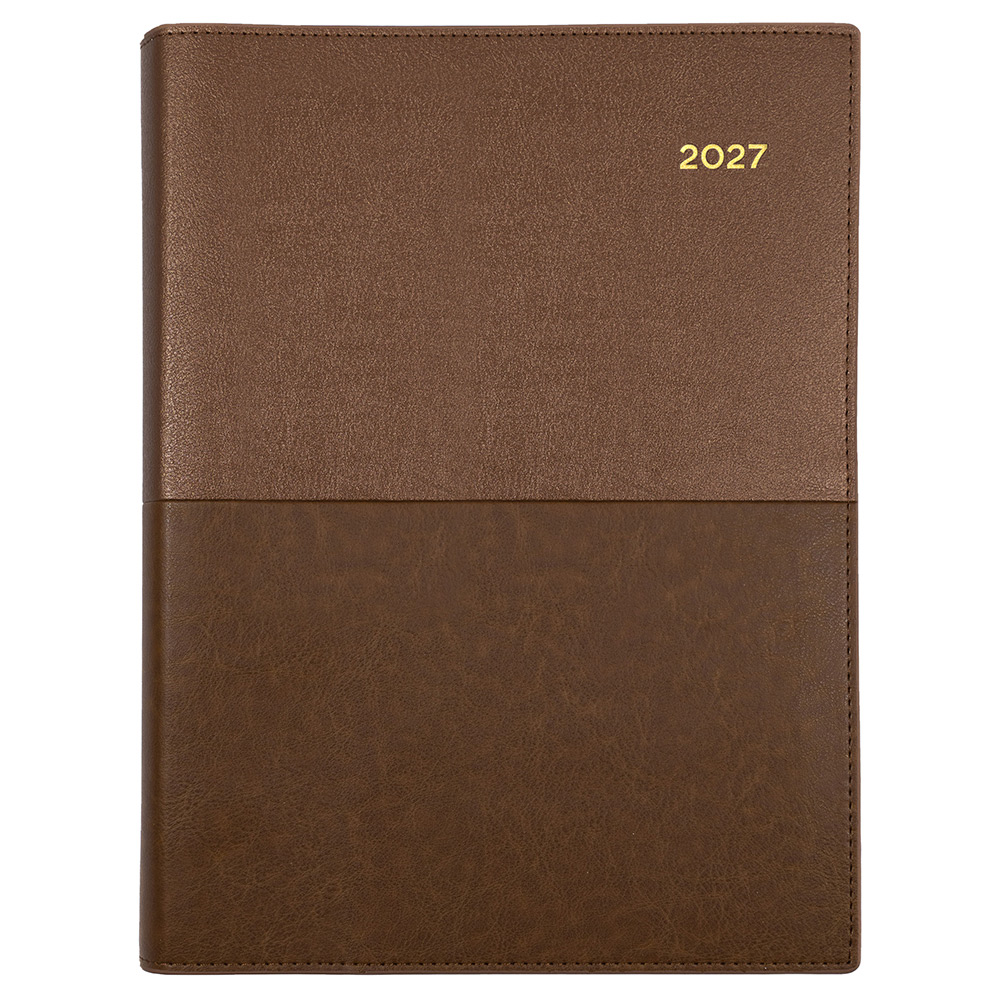 DIARY 2027 COLLINS VANESSA A4 145.V90 DTP TAN