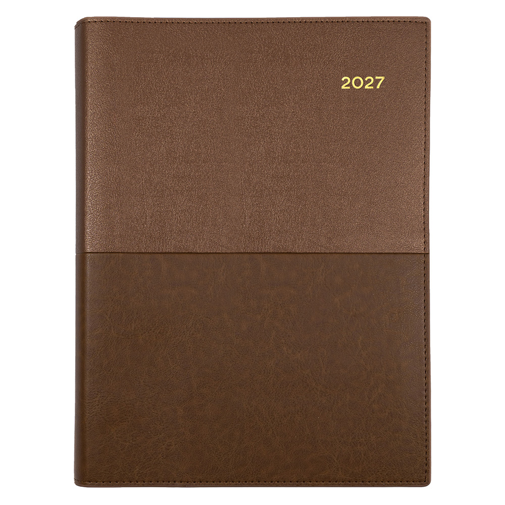 DIARY 2027 COLLINS VANESSA A4 345.V90 WTV TAN