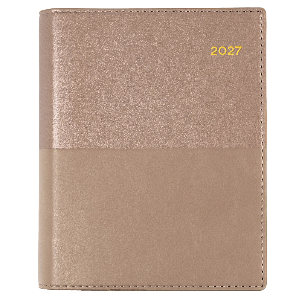 DIARY 2027 COLLINS VANESSA A6 165.V49 DTP ROSE GOLD