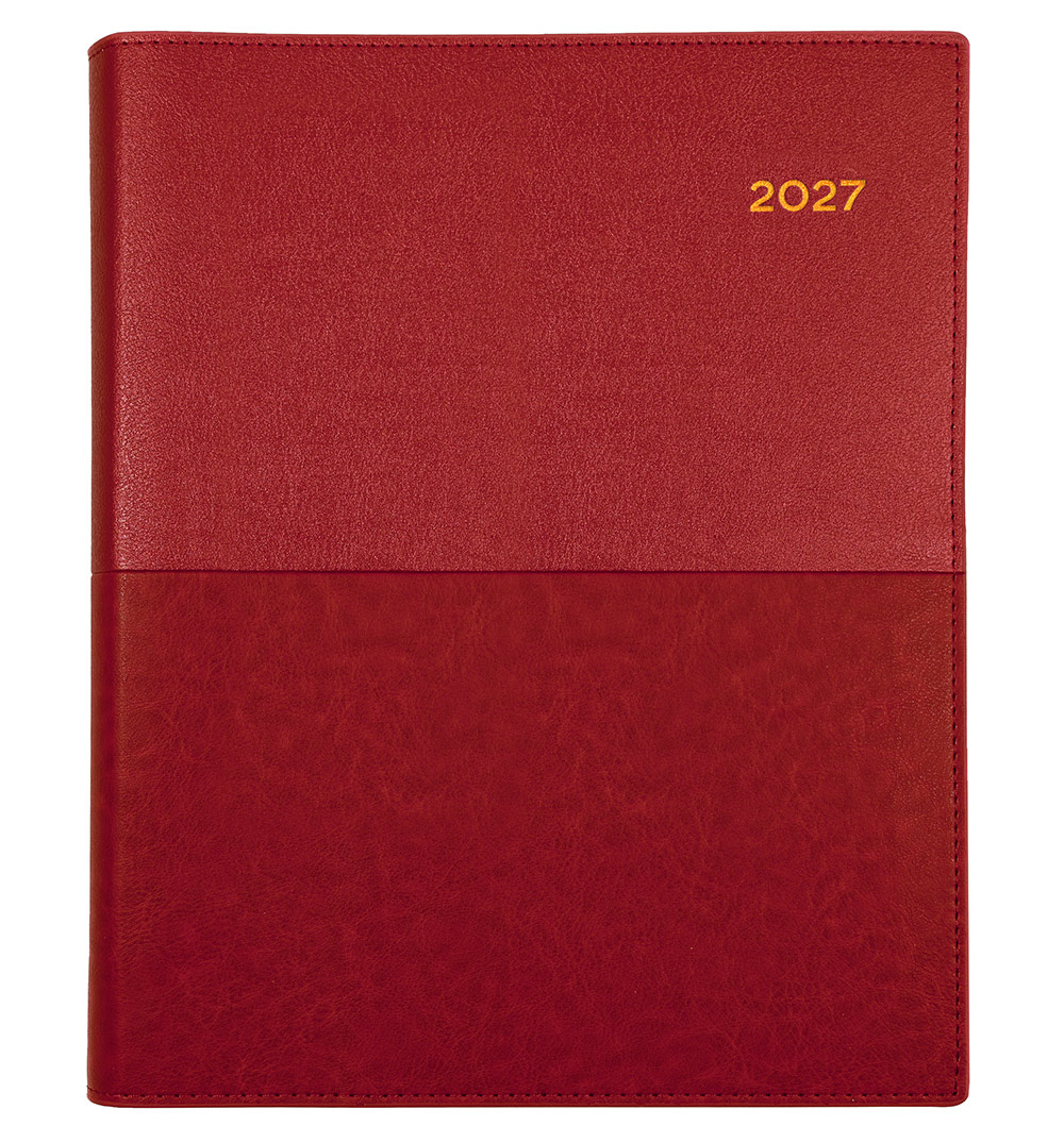DIARY 2027 COLLINS VANESSA A6 365.V15 WTV RED