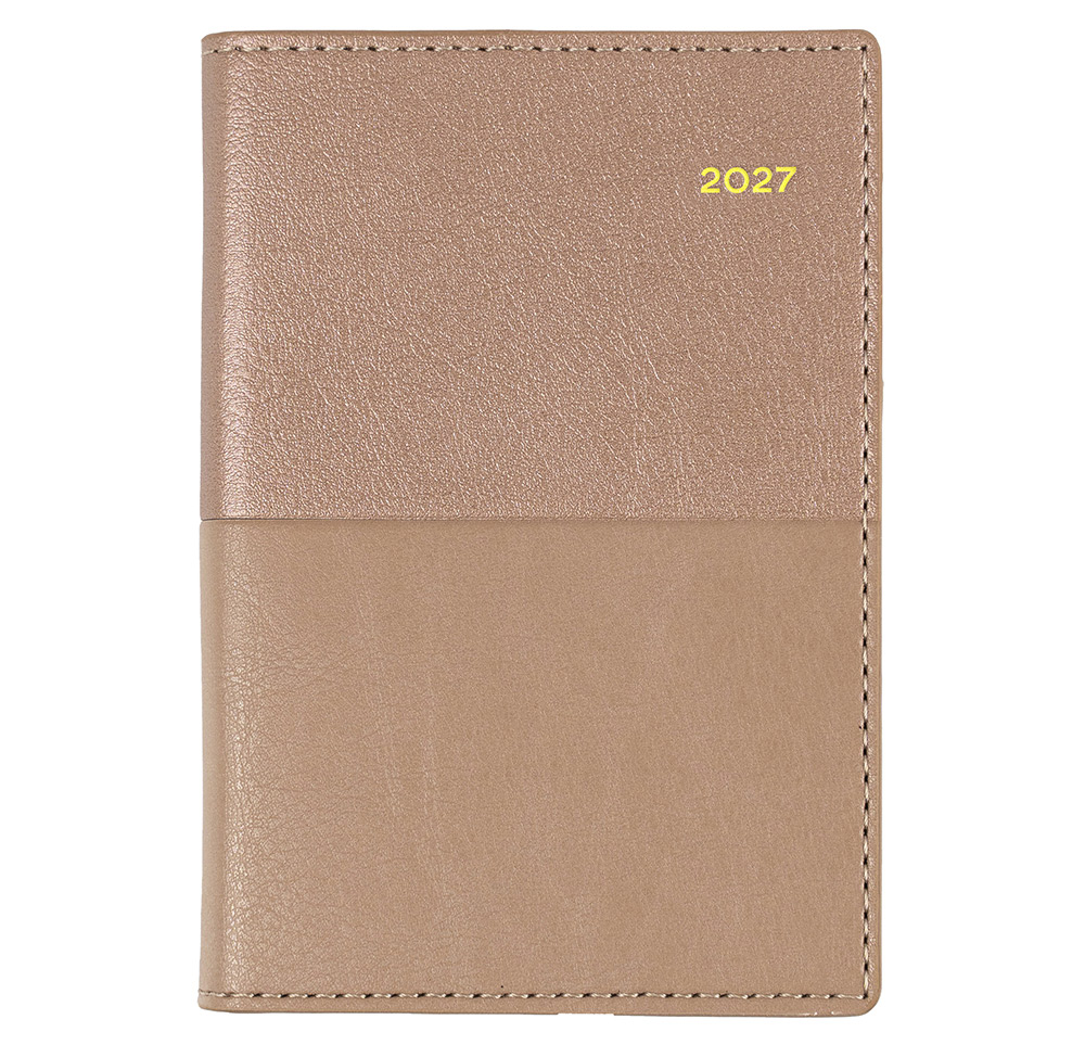 DIARY 2027 COLLINS VANESSA B7R 355.V49 POCKET WTV ROSE GOLD