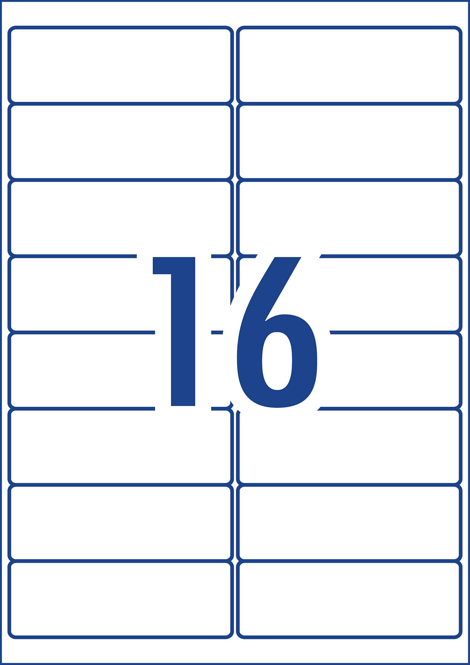 LABEL AVERY FSC INKJET J8162R ADDRESS 16UP 936029 PK25