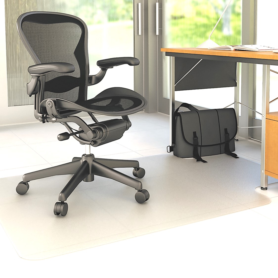 SP- CHAIRMAT MARBIG 114X134CM PREMIUM HARD & TILE