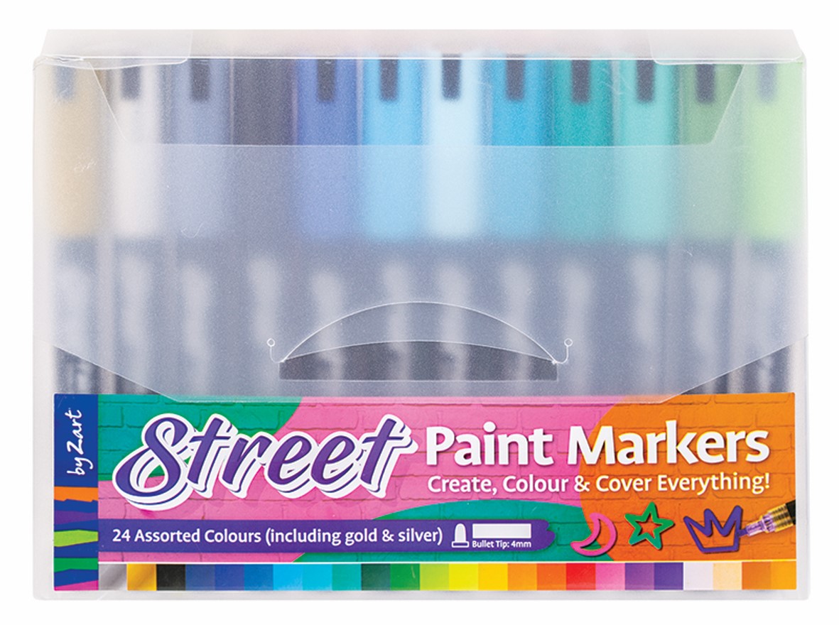 MARKER PAINT ZART STREET MARKERS ASST