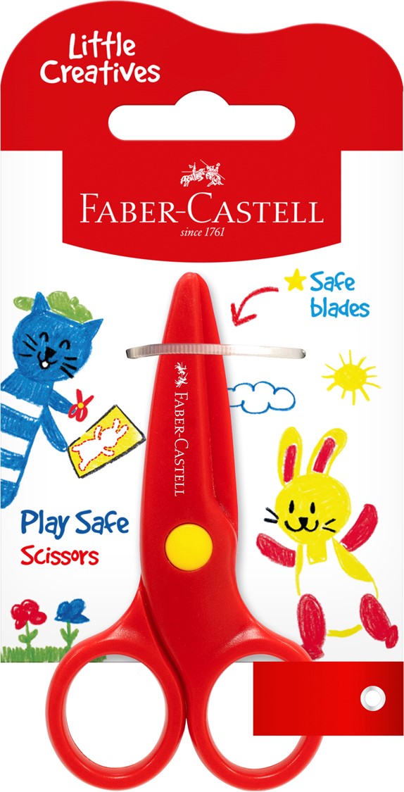 SCISSORS FABER-CASTELL LITTLE CREATIVES PLAYSAFE