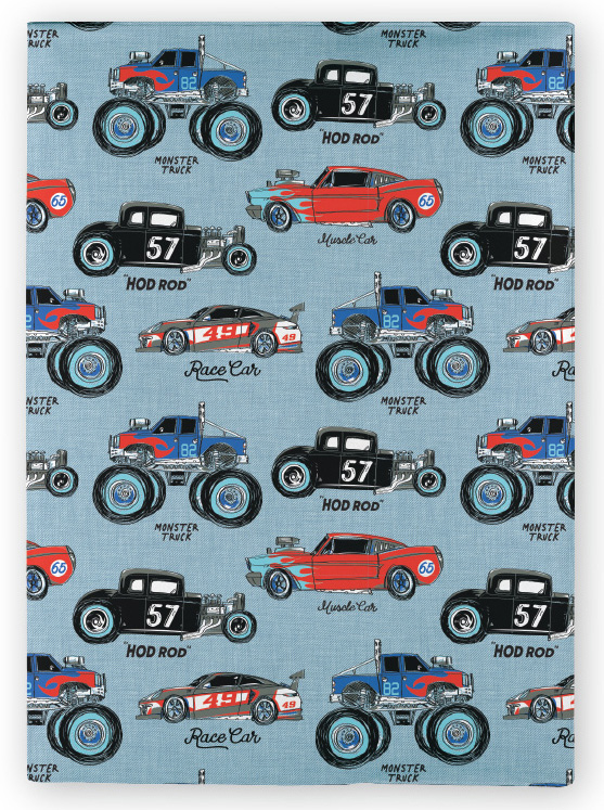 BOOK SLEEVES SCHOOL BUZZ SCRAP BOOK CARS ASSORTED PK6