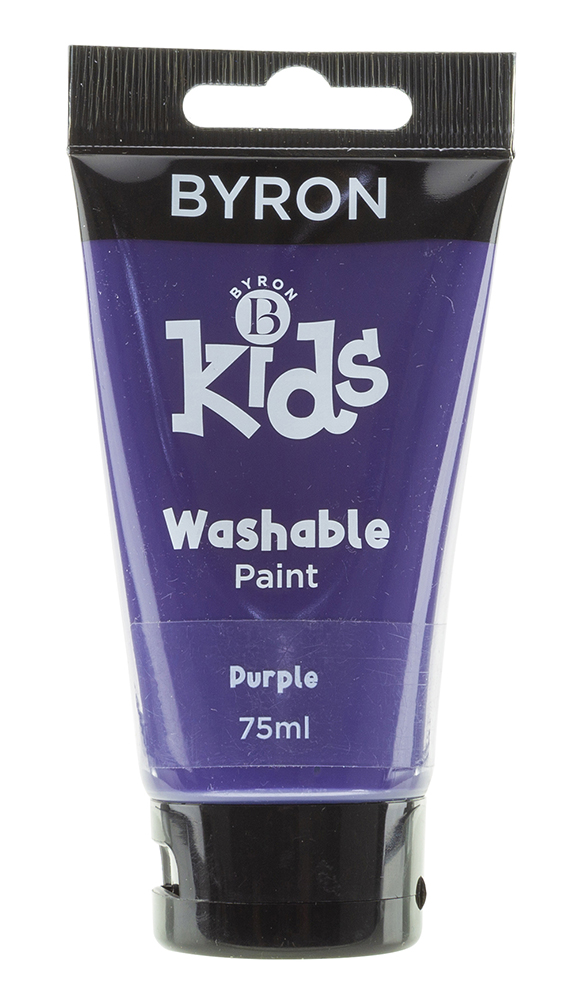 KIDS WASHABLE PAINT JASART BYRON 75ML PURPLE