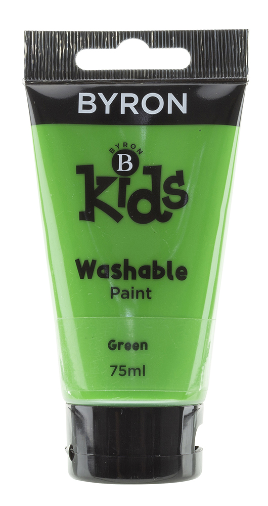 KIDS WASHABLE PAINT JASART BYRON 75ML GREEN