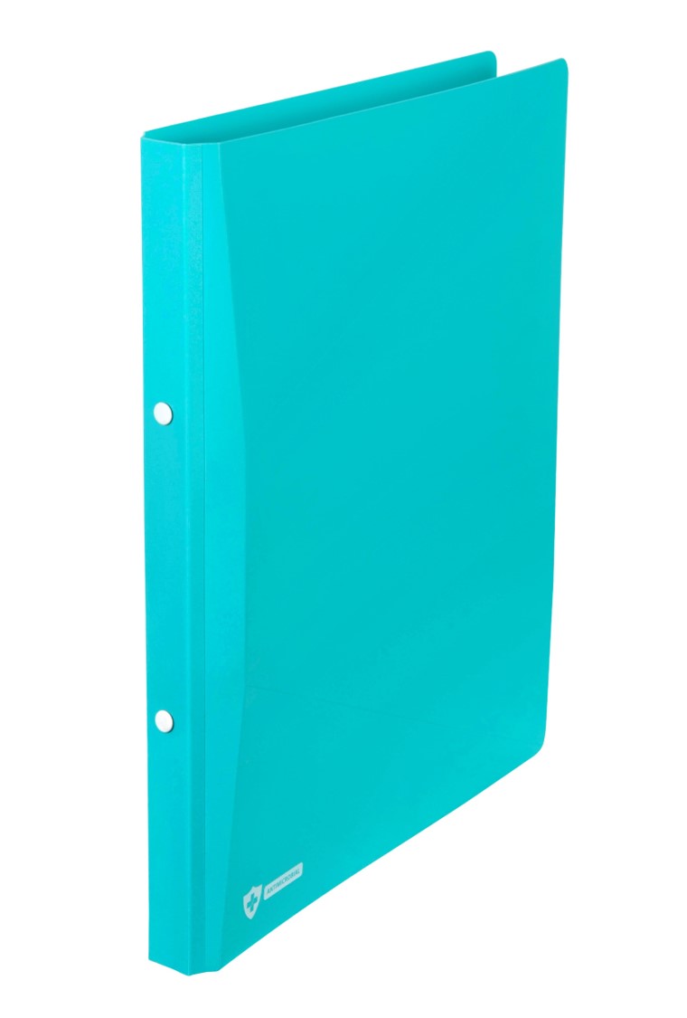 SP- BINDER MARBIG A4 PROFESSIONAL ANTIMIC 2 O-RING 25MM BLUE