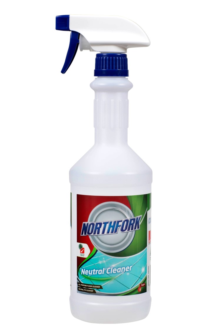 DECANTING BOTTLES NORTHFORK 750ML GECA TOTAL BATHROOM CLEANER CLEAR 750ML