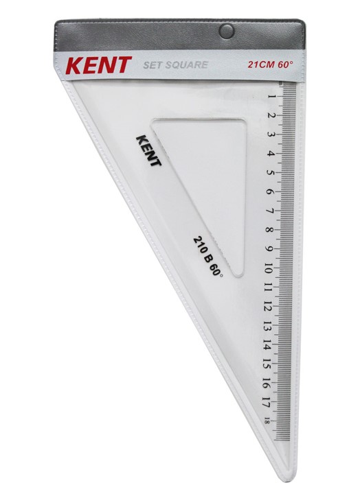 SET SQUARE KENT 210MM 60 DEGREES