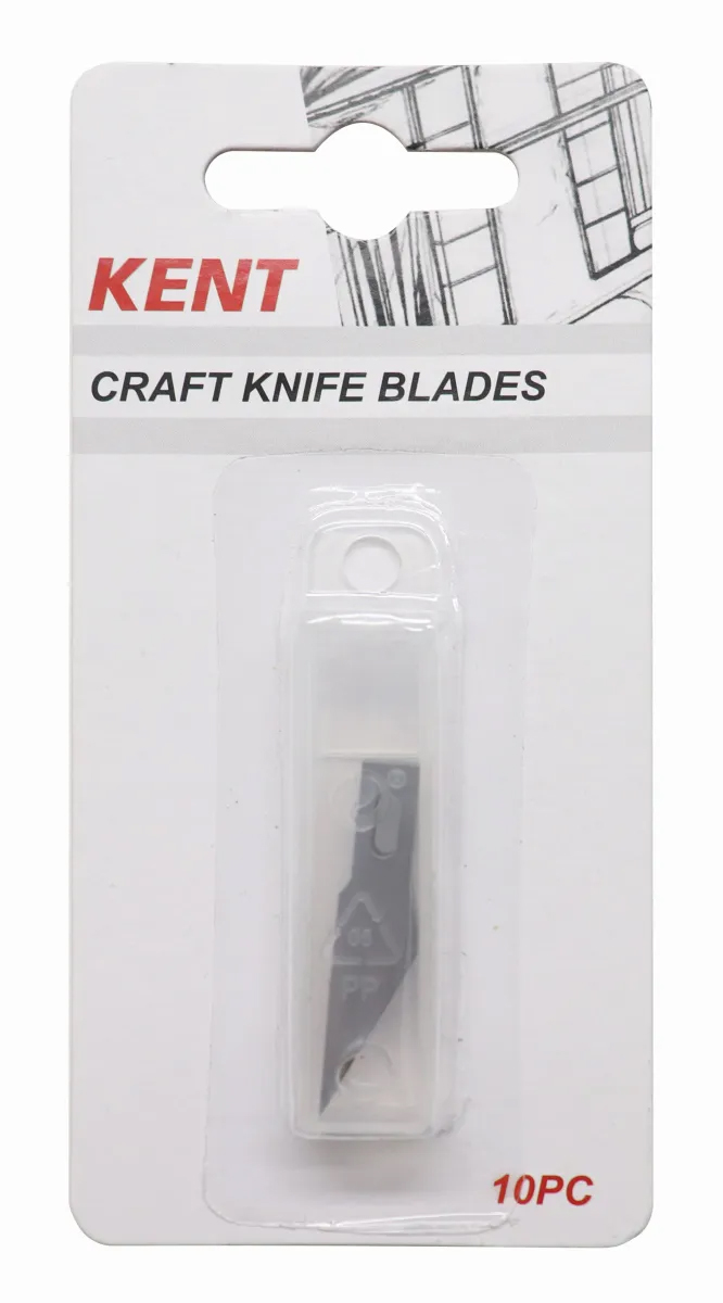 CRAFT KNIFE BLADES KENT 10 PACK