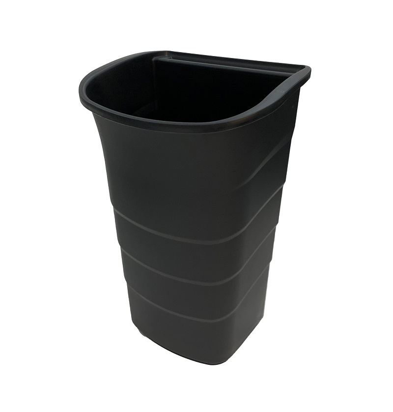 BUCKET COMPASS 56L LARGE FOR 3 SHELF CART 722495B BLACK