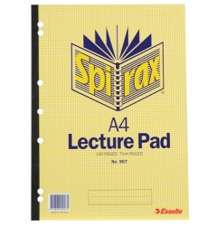 LECTURE PAD SPIRAX 907 A4 70LF S/O PK10