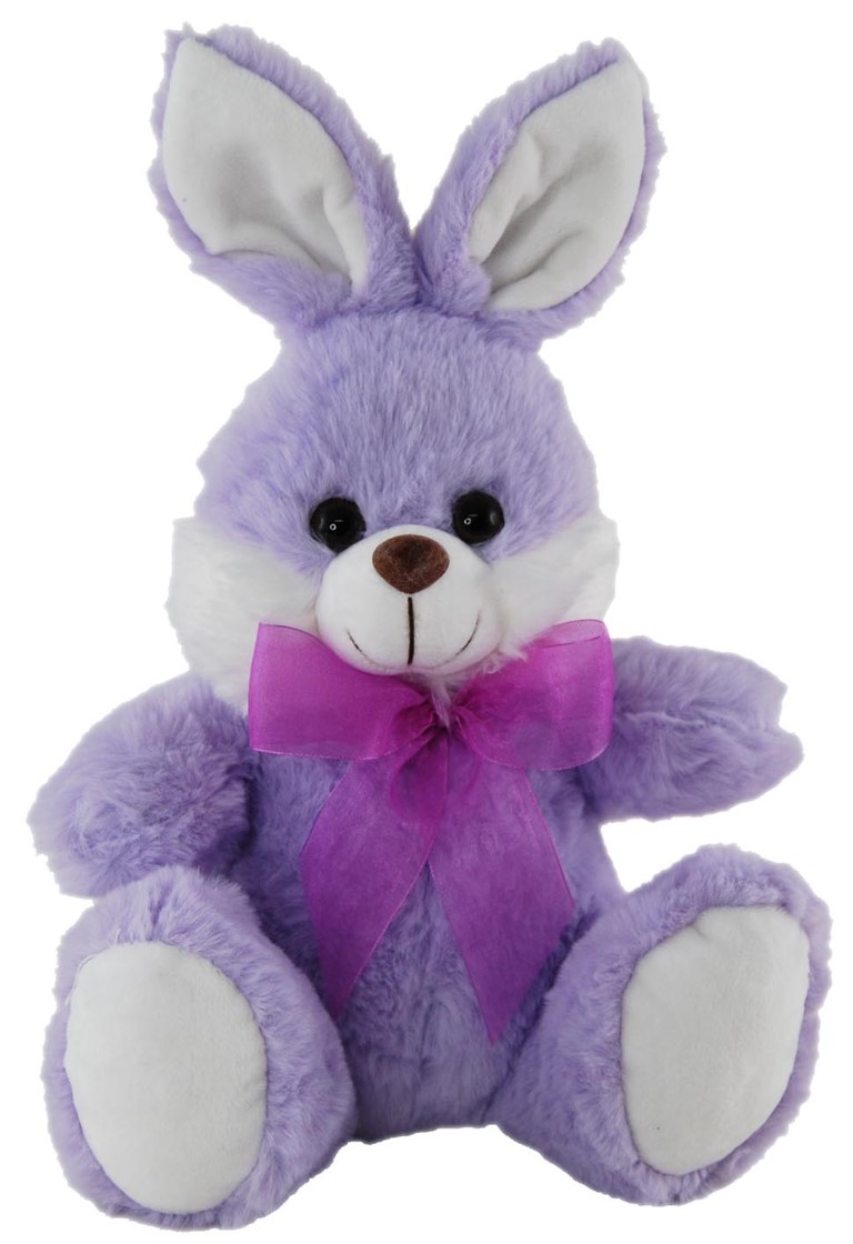 SOFT TOY ELKA 23CM BUNNY BUGSY LAVENDER