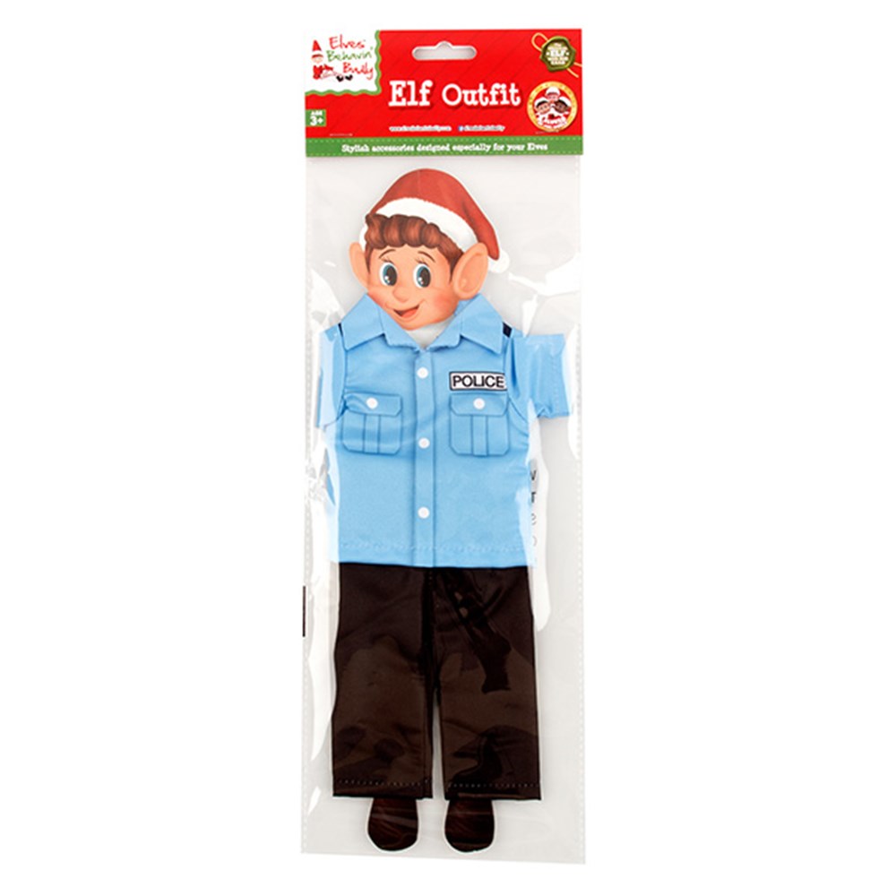 ELVES OUTFIT XMAS POLICE