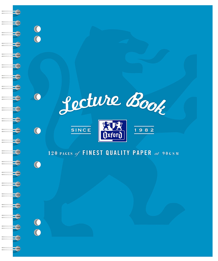 LECTURE BOOK OXFORD A4 SCRIBZEE® COMPATIBLE TURQUIOSE 120PG