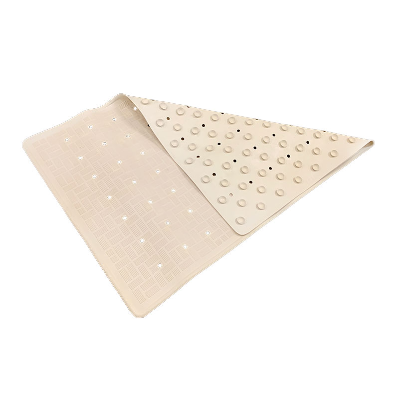 SP- BATH MAT COMPASS SMALL RUBBER WHITE