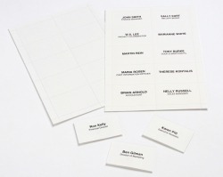 NAME BADGE REXEL INSERTS PK250
