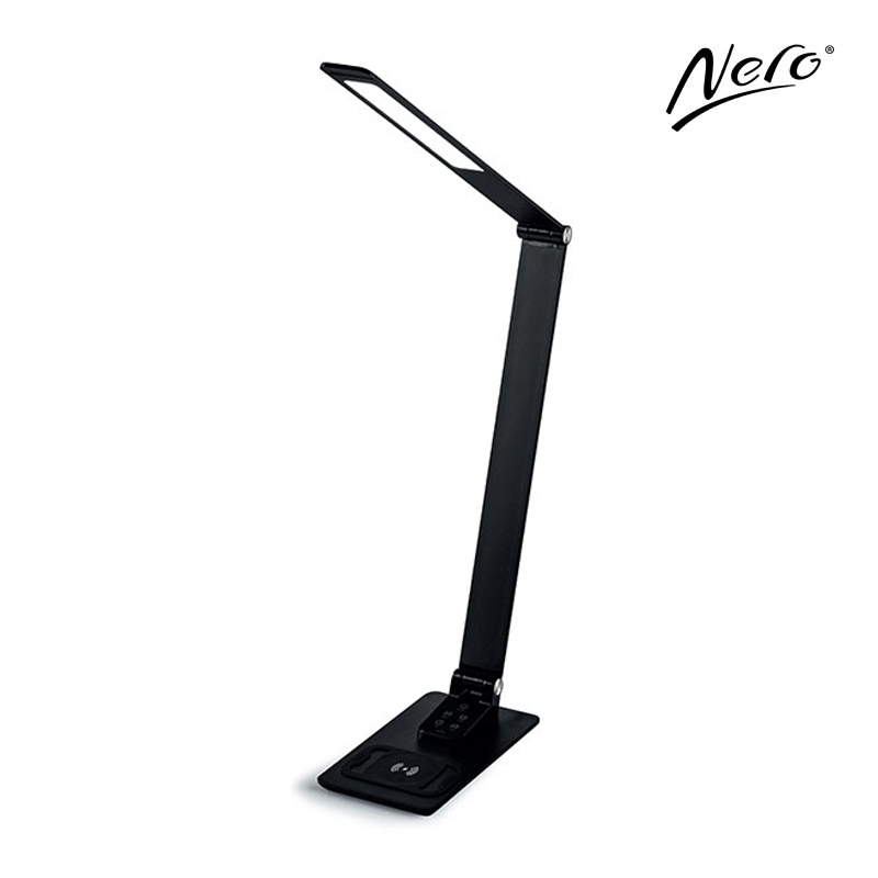 SP- DESK LAMP NERO LED ALUMINIUM WITH USB BLACK