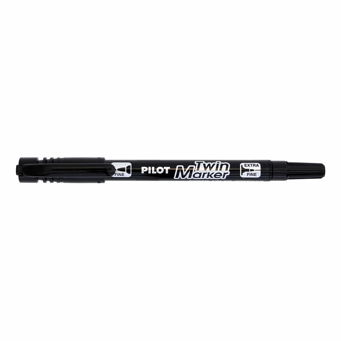 SP- MARKER PILOT PERMANENT BEGREEN TWIN ENDED BLACK