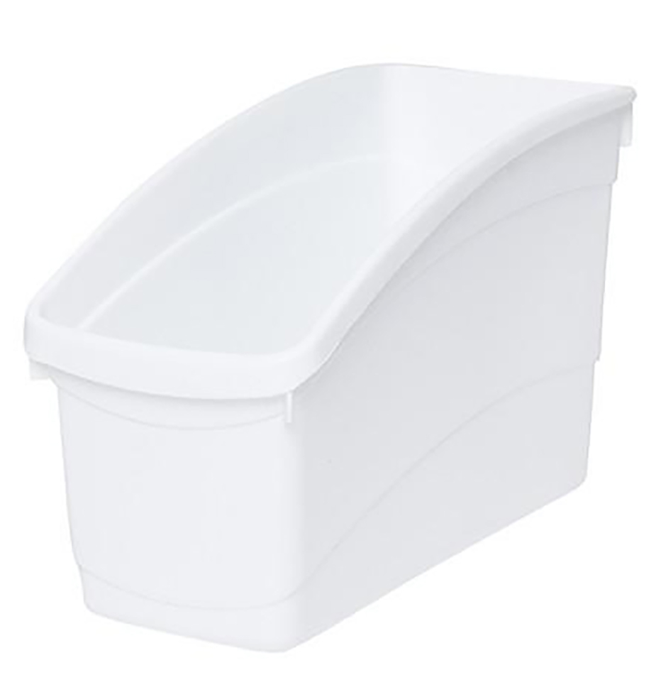 SP- BOOK AND STORAGE TUB ELIZABETH RICHARDS W14.5XD30XH19CM WHITE