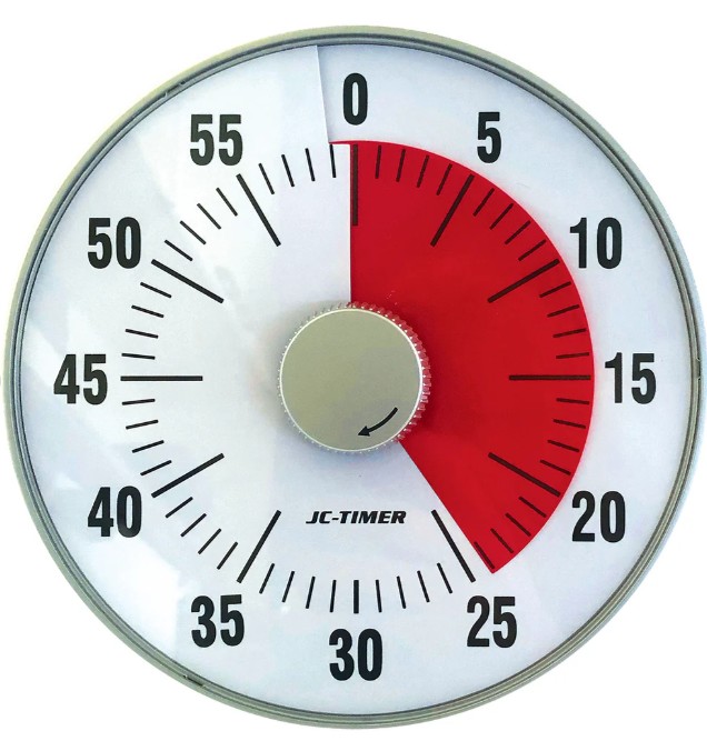 SP- COUNTDOWN TIMER ELIZABETH RICHARDS 18CM MAGNETIC