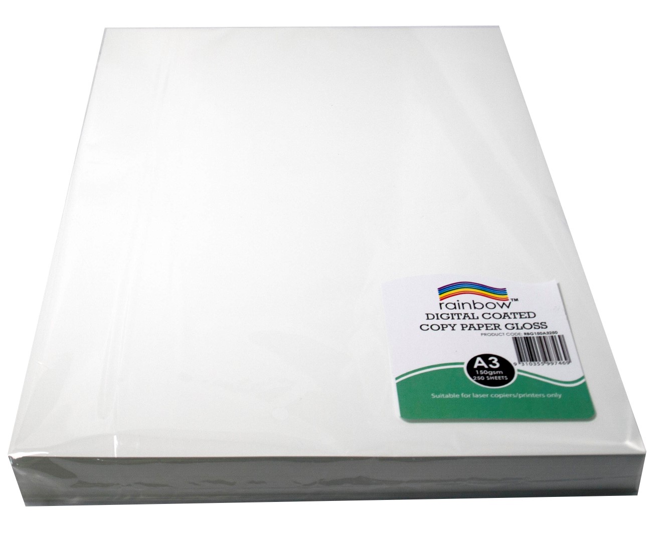 DIGITAL COPY PAPER RAINBOW A3 GLOSS 150GSM WHITE PK250