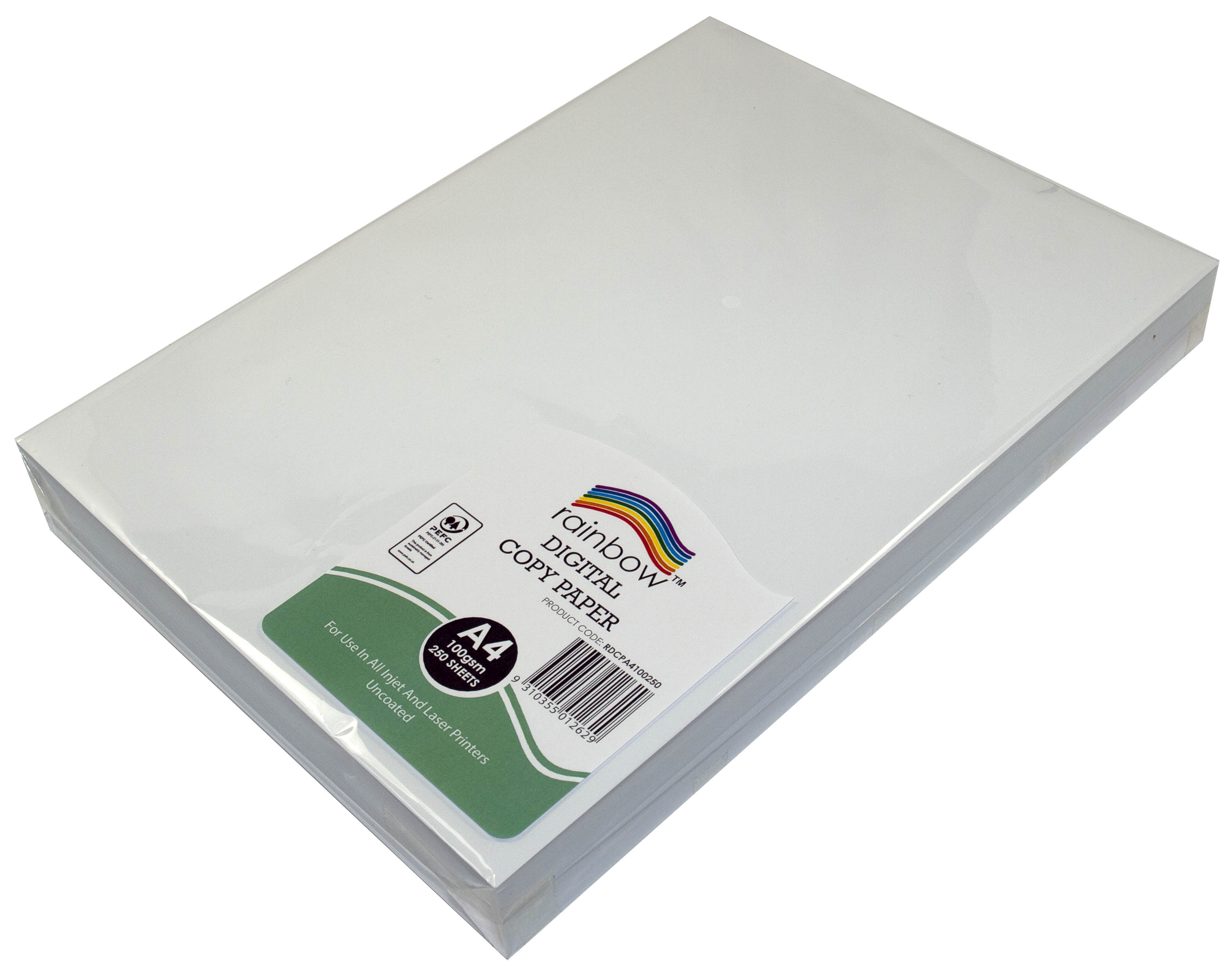 DIGITAL COPY PAPER RAINBOW A4 PEFC 100GSM WHITE PK250