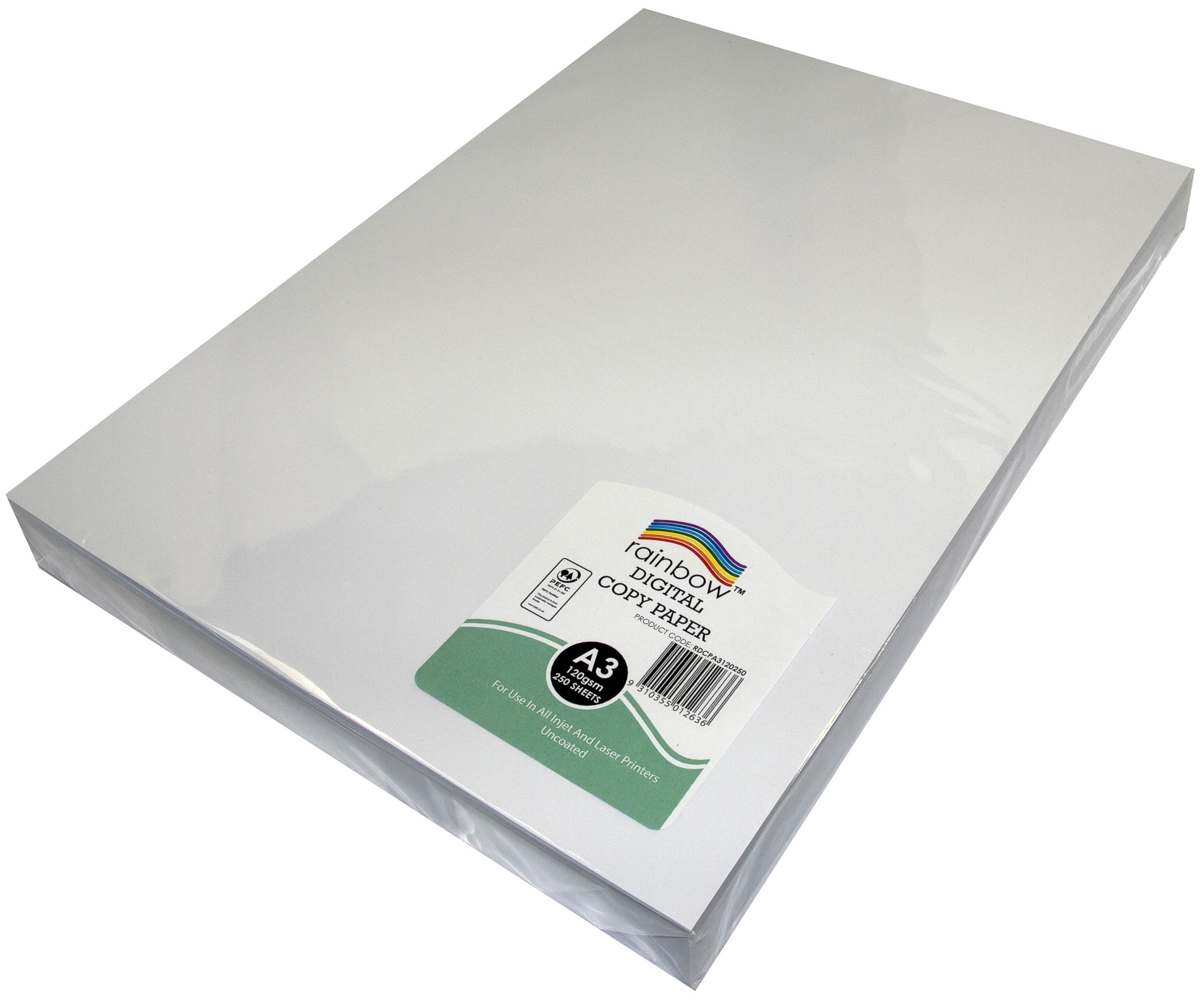 DIGITAL COPY PAPER RAINBOW A3 PEFC 120GSM WHITE PK250