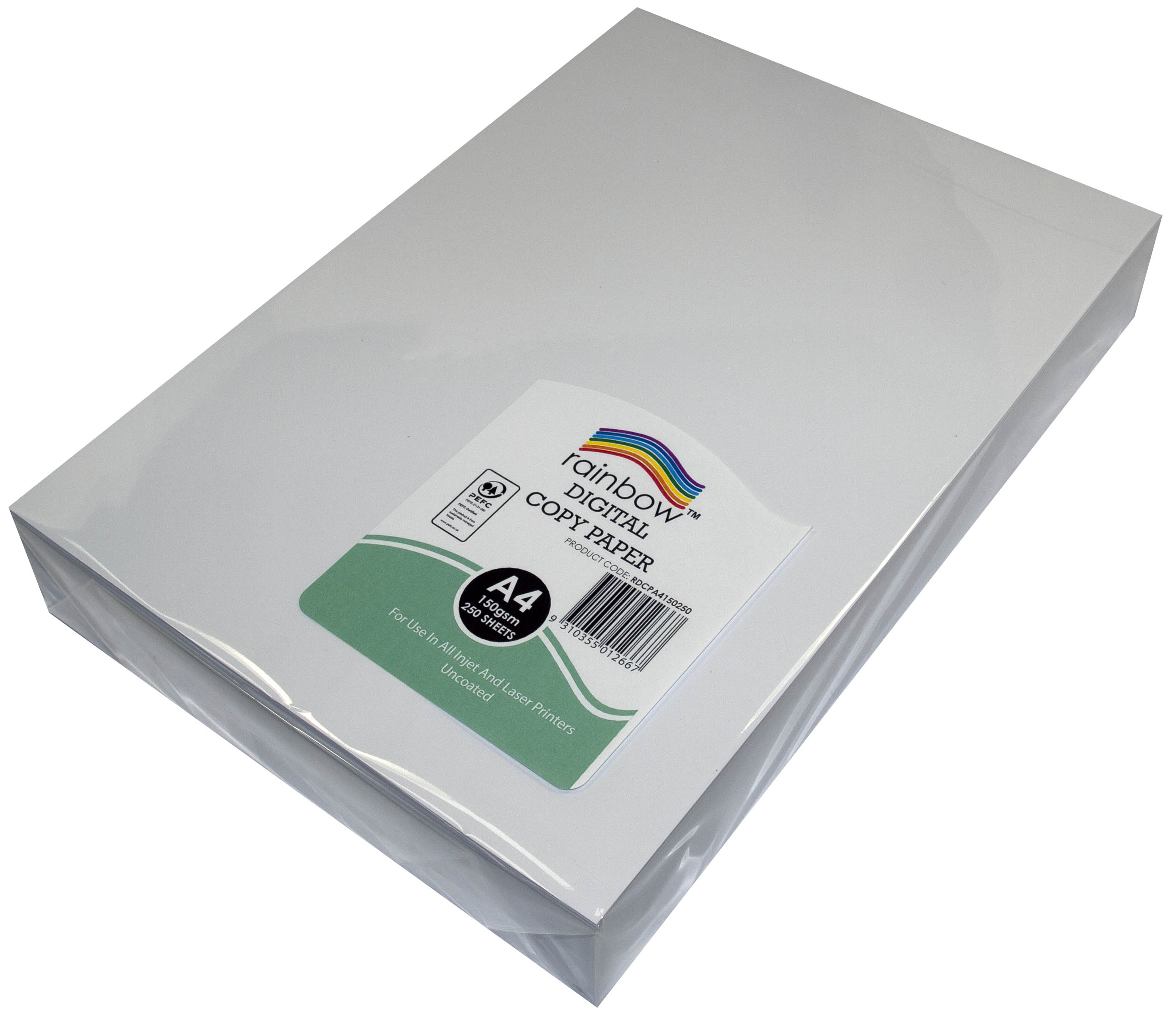 DIGITAL COPY PAPER RAINBOW A4 PEFC 150GSM WHITE PK250